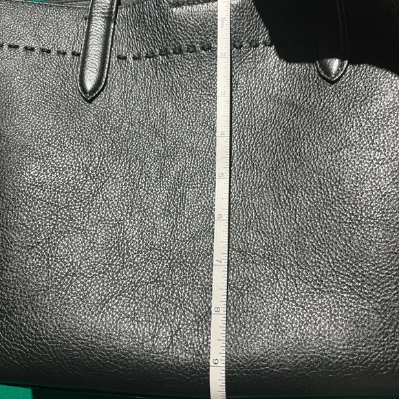 Cole Haan Black Leather Tote - Picture 5 of 13